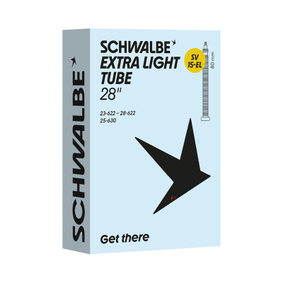 Schwalbe Schlauch SV 15-EL Extra Leicht | 27/28x0.90-1.10" 23/28-622/630 SV 80mm