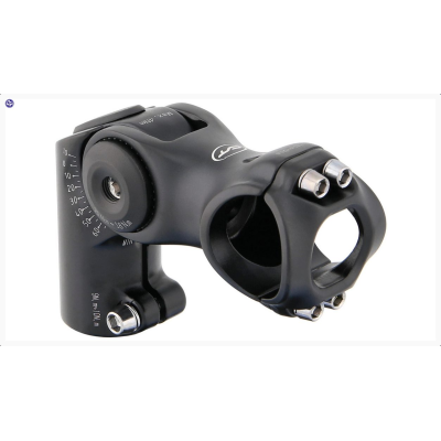 CONTEC Vorbau "Tarantula Hybrid" 1 1/8", verstellbar -10? / +60? SB-verpackt , Ahead - für Direktmontage am Steuerrohr, Alu 6061, teilbar, kalt geschmiedet, Edelstahlschrauben, 4 Schraubenklemmung