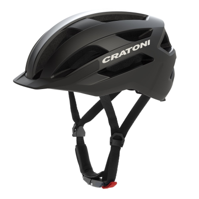 CRATONI Fahrradhelm Pacer 2.0 | schwarz matt, (58-61cm)