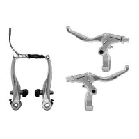 Promax V-Bremsen-Set mit Bremsgriffen schwarz
