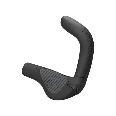 Ergon Lenkergriff GP5 Evo-L mit Bar Ends schwarz/grau Large lang/lang regular schwarz