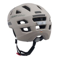 Cratoni Maxster Pro Fahrradhelm Sand Matt