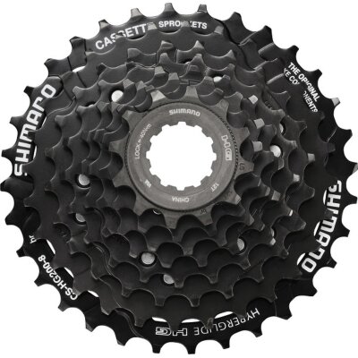 Shimano Zahnkranz-Kassette CSHG200 | 8-fach 12-14-16-18-21-24-28-32 Zähne