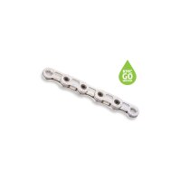KMC Kette X-Flat Sl Sil. 12/13 Fach 126GL Waxed silber