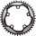SRAM Kettenblatt "Force CX1" X-Sync 40T, SB-verpackt, 5-Arm, Alu , 10-/11-fach, grau