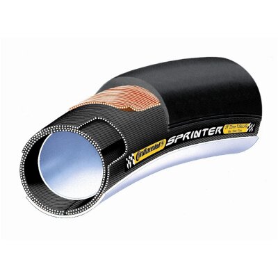 Continental Schlauchreifen Conti Sprinter 28"x22mm (27x1") schwarz/schwarz