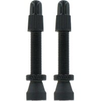 VAR Tubeless-Ventil Alu schwarz 35 mm, 2 Stück