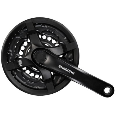 SHIMANO KURBELGARNITUR 42X34X24-175 SCHWARZ M.KETTENSCHUTZ, M.SCHRAUBEN