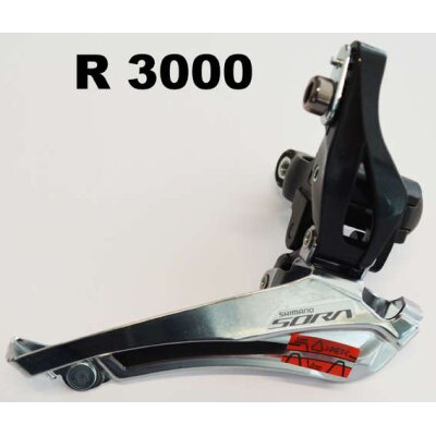 SHIMANO UMWERFER SORA 2-F. , HR:9-FACH SCHELLE 34.9/31.8/28.6 MM