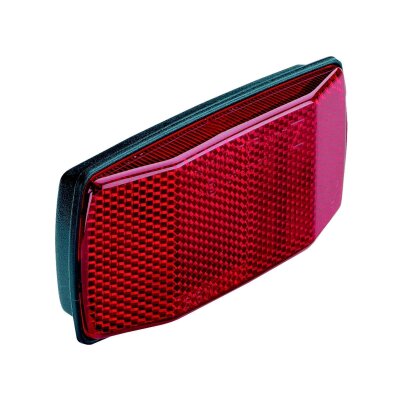 B&M Gepäckträgerrückstrahler mit Bohrung 50/80 mm