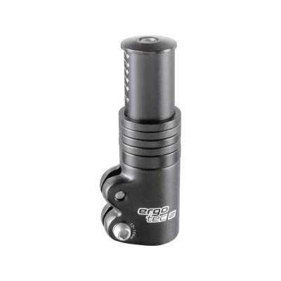 ergotec Humpert A-Head Adapter für 1 1/8" | 56/61/66/71/76mm, Aluminium, schwarz