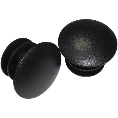 ergotec Lenker-Endstopfen für -Vario/AHS schwarz, zum Einschlagen, per Paar