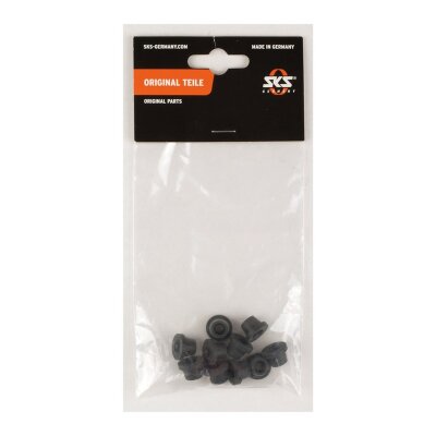 SKS Pumpengummi für Aufstecknippel | sw, für Aufstecknippel 3213, 10 Stck
